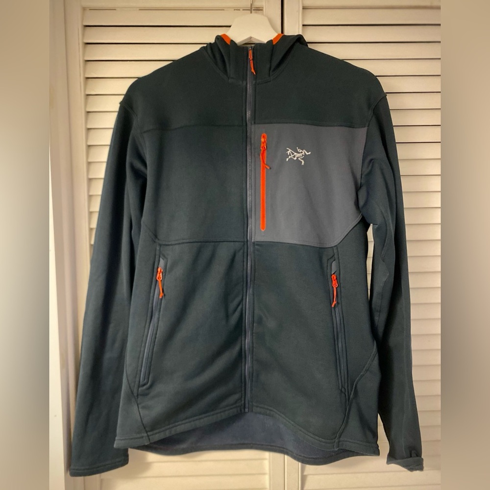 Arc'teryx Men's Gray and Orange Jacket